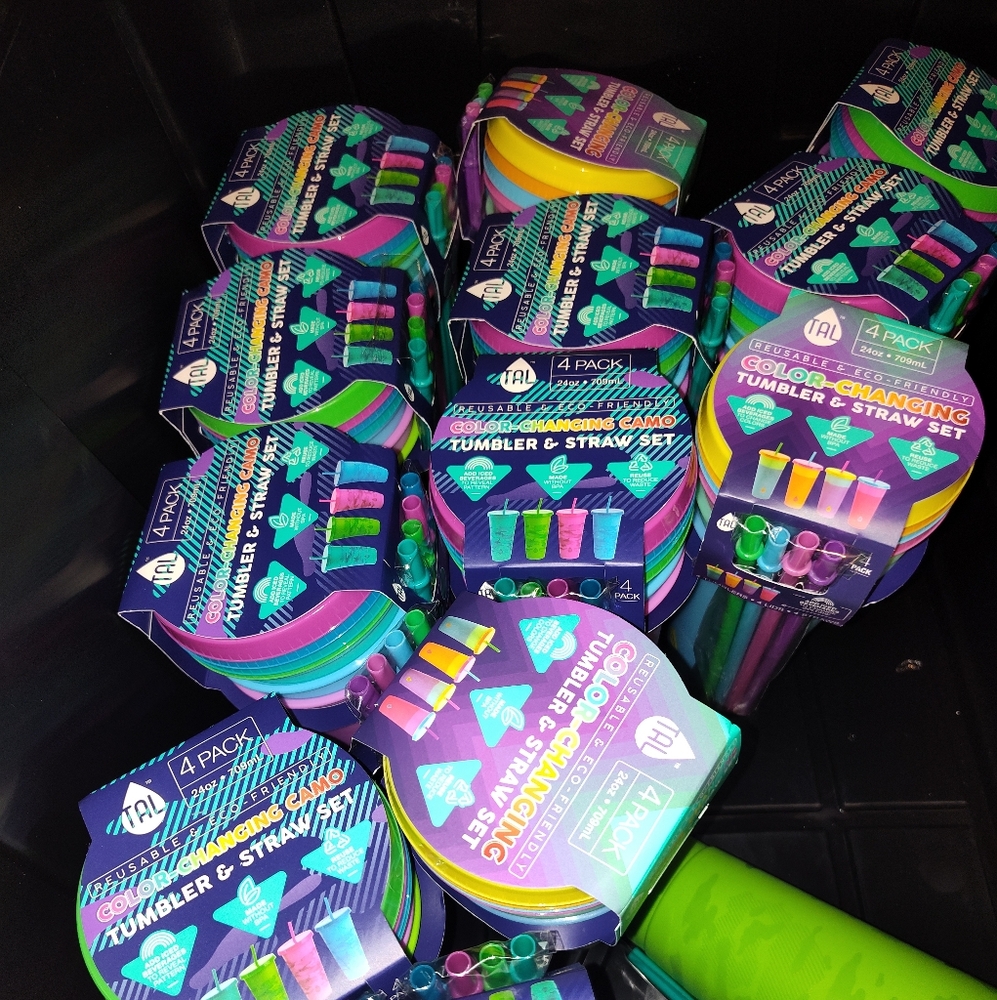 NEW! Tal color changing 24oz cups | LOT OF 12 PACKS